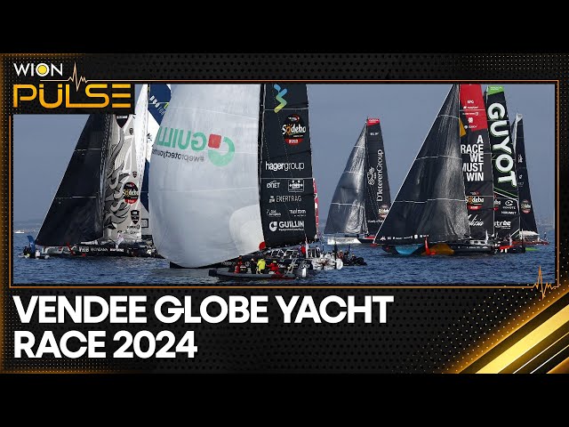 ⁣Vendee Globe Yacht Race Commences In France | WION Pulse