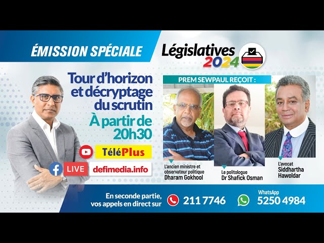 ⁣Législatives 2024 – Plateau spécial : tour d’horizon et décryptage du scrutin