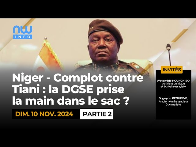 ⁣Niger - complot contre Tiani : la DGSE prise la main dans le sac ? (P2)