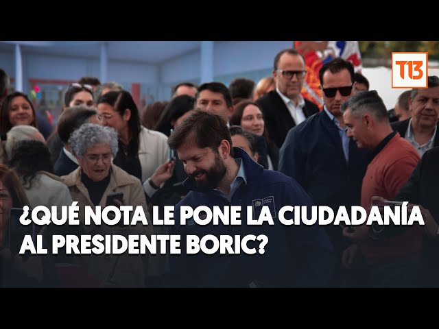 ⁣Encuesta Criteria: ¿Qué nota le pone la ciudadanía al Presidente Boric?