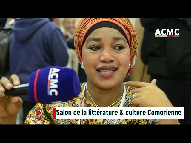 ⁣visite aux stands et INTERVIEW au Salon de la littérature et culture Comorienne à Nanterre