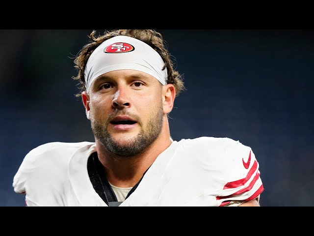 ⁣NFL fines 49ers' Nick Bosa for wearing 'MAGA' hat, sources say