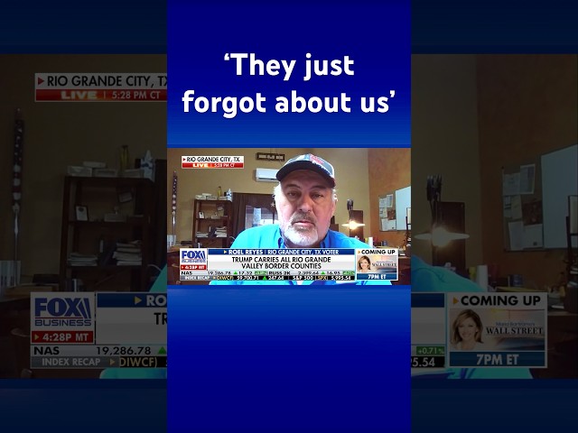 ⁣Democrats 'took our vote for granted,' Texas voter says #shorts