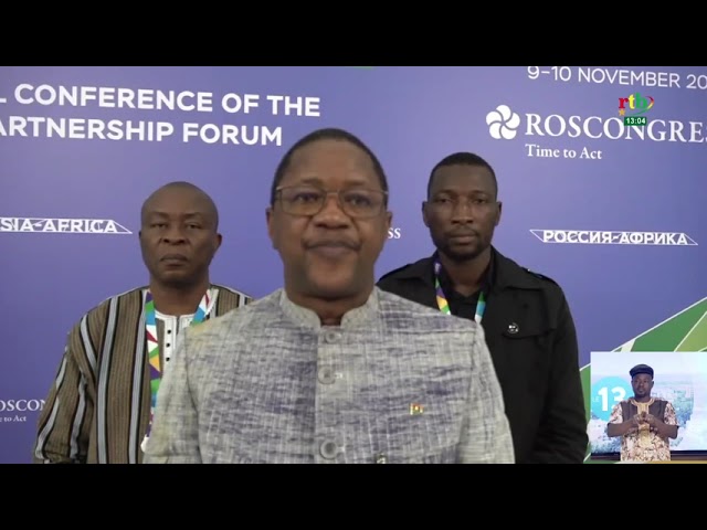 ⁣Coopération bilatérale : l’excellence des relations entre Ouagadougou-Moscou réaffirmée à Sotchi