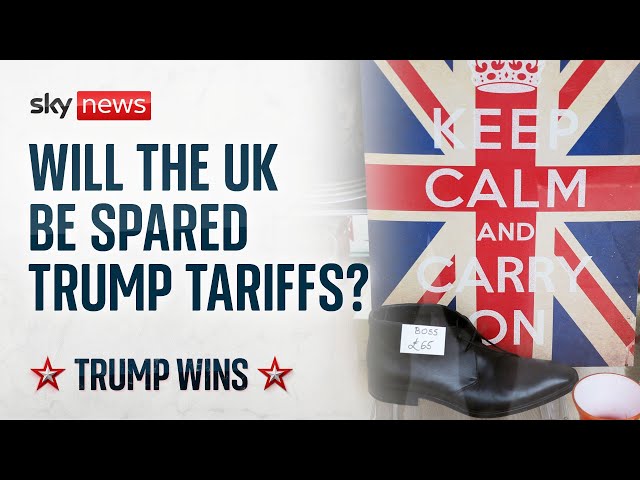 ⁣Will the UK be spared the worst of US tariffs? | US Election 2024