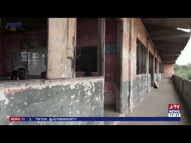 ⁣St. Barnabas Anglican School, the school without a ceiling, now has ceiling fans - Dr. Adutwum.