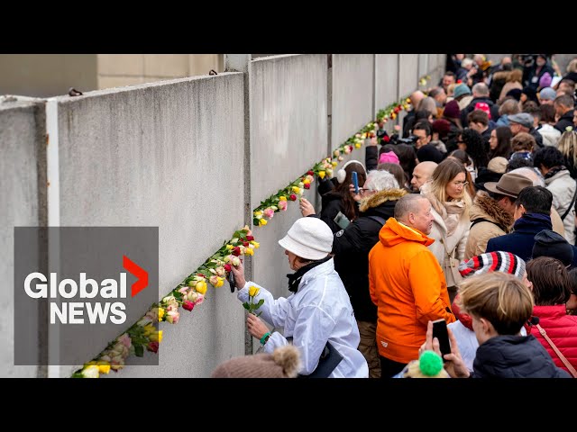 ⁣Germany celebrates 35 years since fall of Berlin Wall: "For peace and freedom"