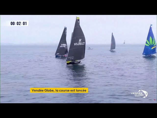 ⁣Vendée Globe, la course est lancée