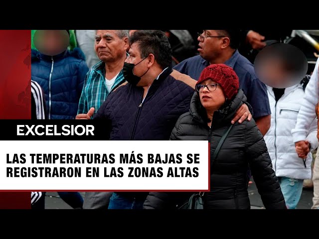 ⁣Frío amanecer en la CDMX; termómetros marcaron entre 4 y 6 grados centígrados