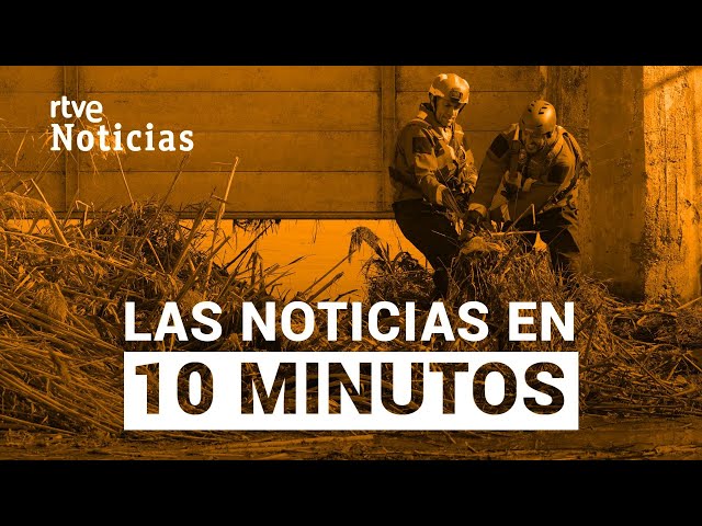 ⁣Las noticias del DOMINGO 10 de NOVIEMBRE en 10 minutos | RTVE Noticias