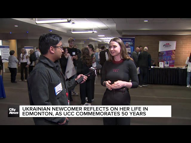 ⁣Ukrainian newcomer reflects on her life in Canada, UCC celebrates milestone