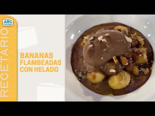 ⁣La RECETA de BANANAS FLAMBEADAS de ARGENTINA COCINA