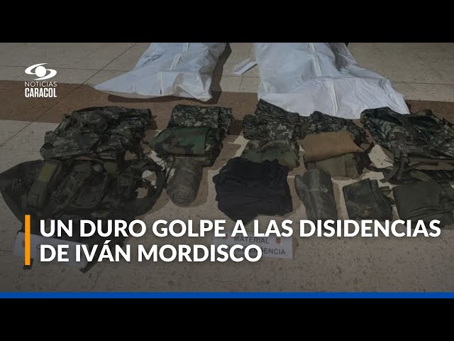 ⁣10 disidentes al mando de alias Iván Mordisco fueron abatidos en combate con el Ejército