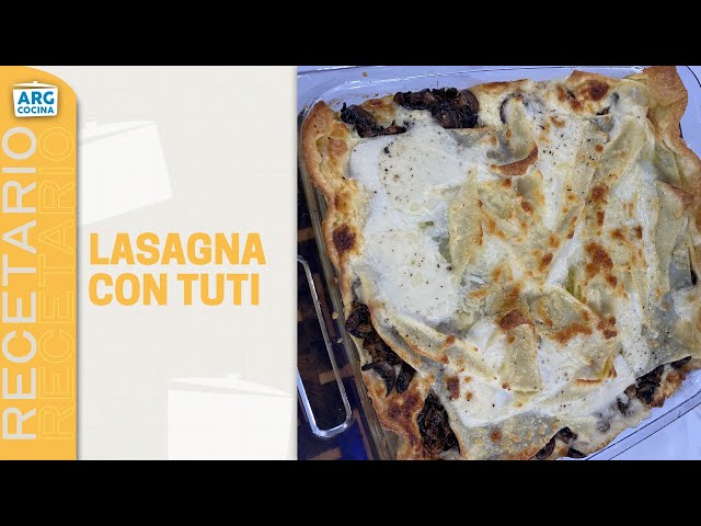 ⁣La RECETA de LASAGNA con ALBÓNDIGAS de ARGENTINA COCINA