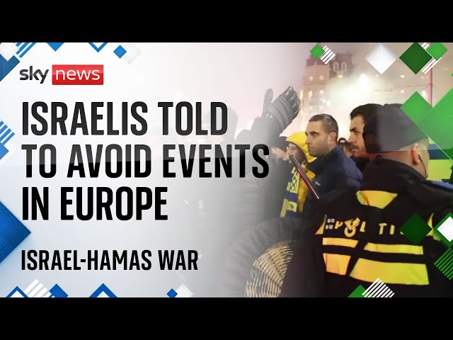 ⁣Israeli citizens told not to attend events in some European countries