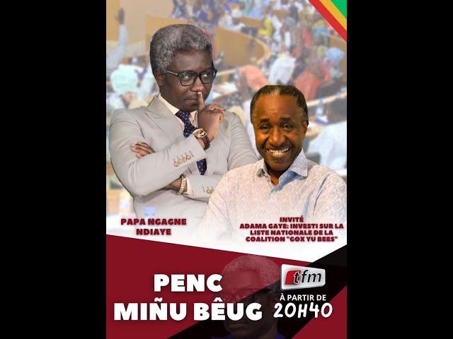 ⁣  TFM LIVE : PENC MIÑU BÊUG - Pr: PAPE NGAGNE NDIAYE - INVITE : ADAMA GAYE - 09 NOVEMBRE 2024