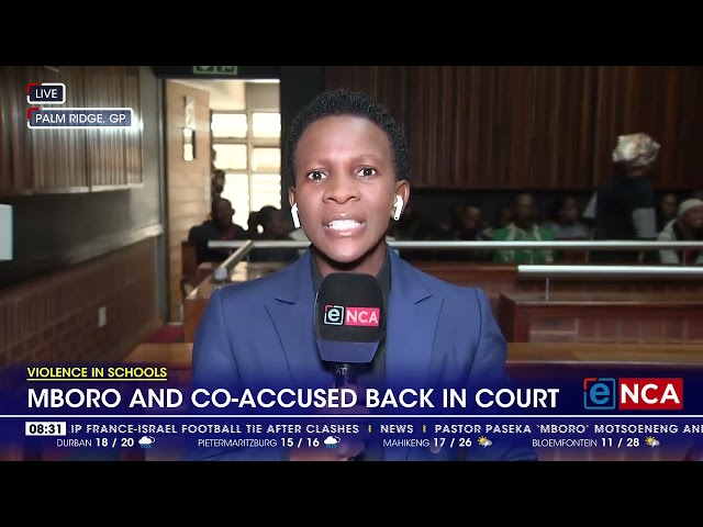 ⁣Violence In Schools | Mboro and co-accused back in court