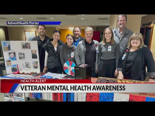 ⁣Raising awareness for veteran mental health