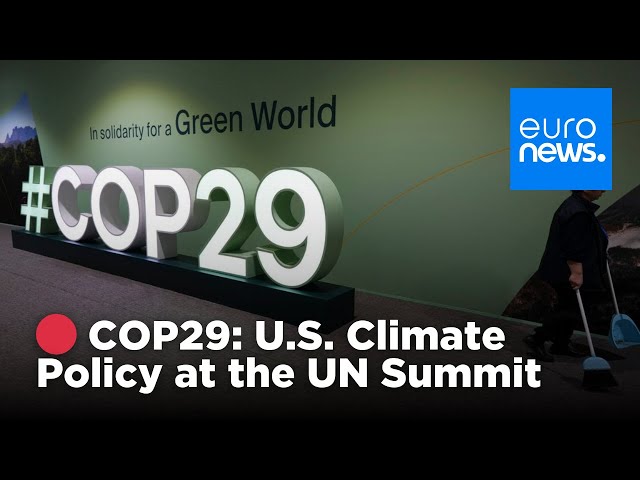 ⁣ COP29 LIVE | John Podesta discusses U.S. climate policy at UN Climate Conference in Azerbaijan