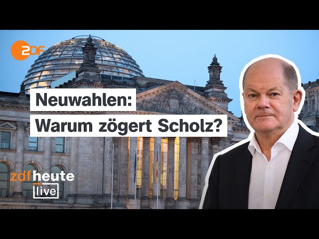 ⁣Poker um Neuwahl-Termin: Woran es jetzt noch hängt | ZDFheute live mit Landeswahlleiter