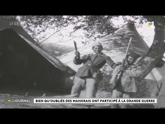 ⁣Bien qu'oubliés des Mahorais ont participé à la Grande Guerre