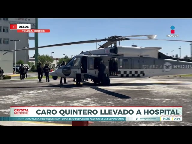 ⁣Caro Quintero fue llevado al hospital de Toluca | Noticias con Crystal Mendivil