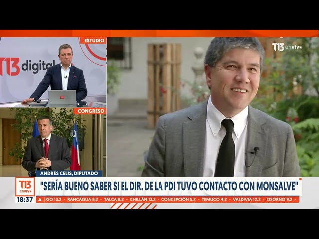 ⁣Diputado Celis: "No me cabe duda que el exsubsecretario va a ser formalizado"