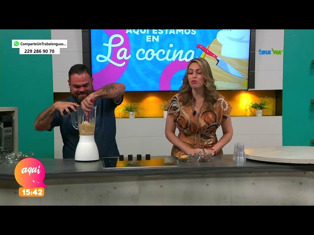 ⁣Una rica carlota nos trajo el chef Beto Castillo, iniciando la semana muy dulce.