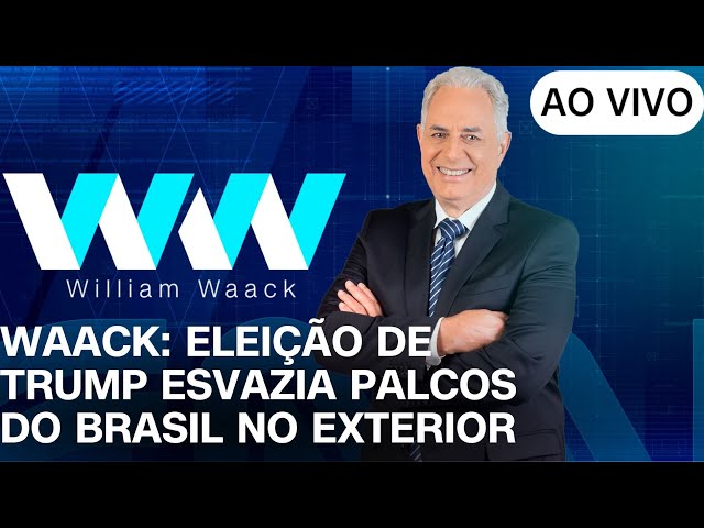 ⁣AO VIVO: WW - ELEIÇÃO DE TRUMP ESVAZIA PALCOS DO BRASIL NO EXTERIOR - 11/11/2024