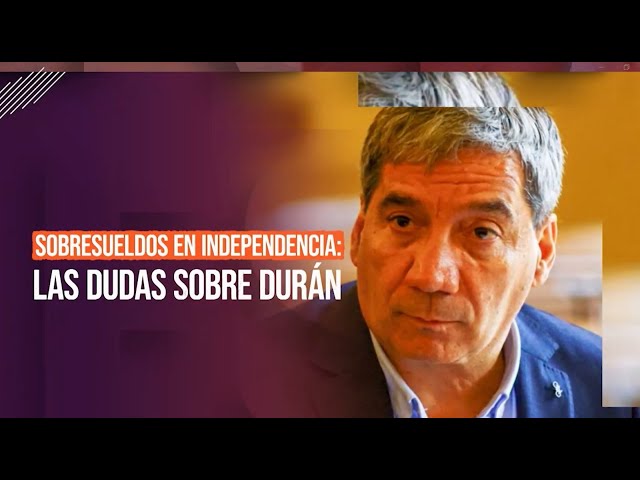 ⁣Cuestionan a delegado Durán por sobresueldos durante su gestión en Independencia #ReportajesT13