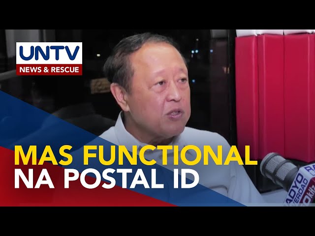 ⁣Bagong postal ID, ‘mas verifiable’ na at nakasunod sa global standard - PHLPOST