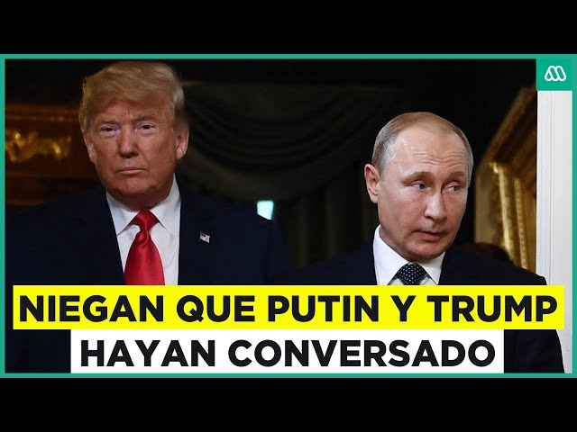 ⁣El Kremlin desmiente que Putin y Trump hayan conversado