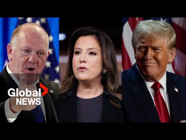 ⁣Trump taps Tom Homan as border czar, Elise Stefanik as UN ambassador