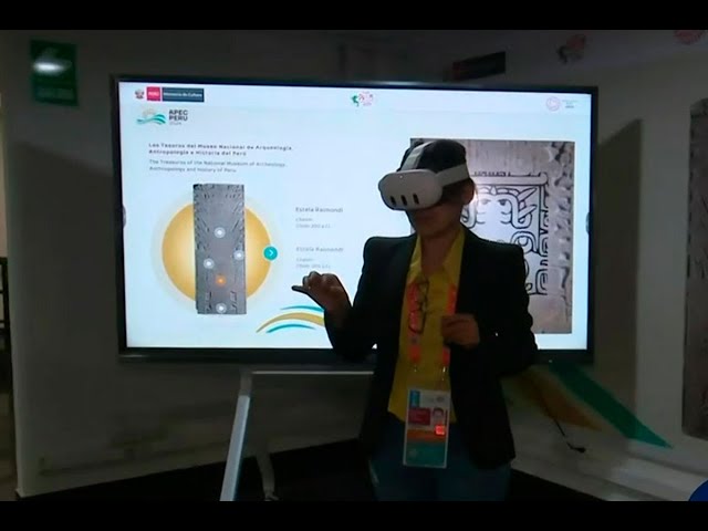 ⁣APEC 2024: culturas peruanas se dan a conocer a través de la realidad virtual