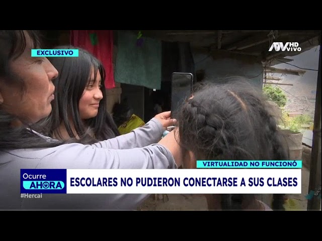 ⁣¡Virtualidad no funcionó! Escolares no pudieron conectarse a sus clases