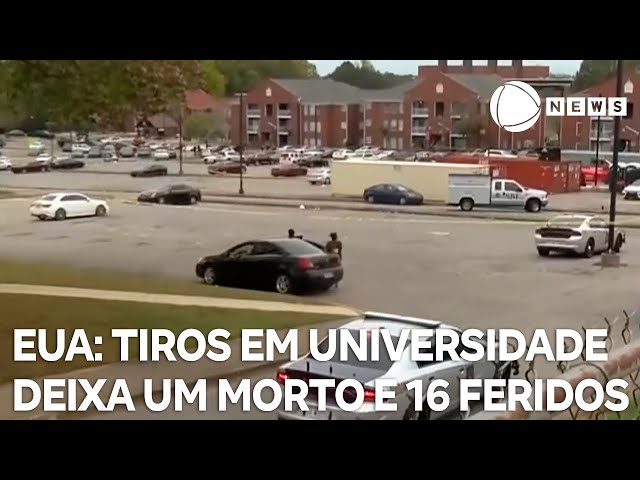 ⁣Troca de tiros em Universidade deixa um morto e 16 feridos