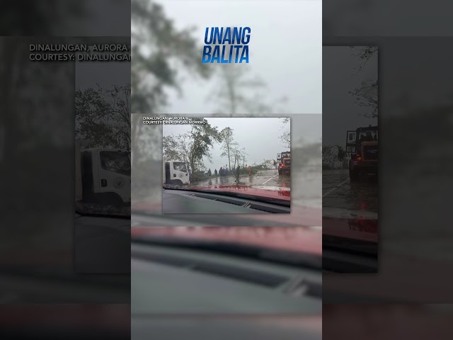 ⁣Bagyong Nika, nanalasa sa ilang lugar sa Isabela at Aurora #shorts | Unang Balita