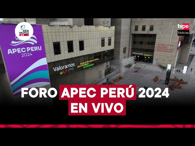 ⁣APEC 2024 de TVPerú Noticias EN VIVO: Asia Pacífico hoy lunes 11 de noviembre