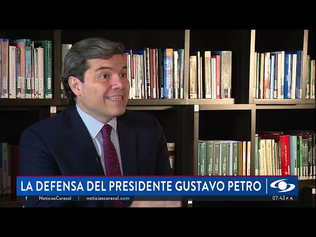 ⁣Habla el abogado del presidente Gustavo Petro