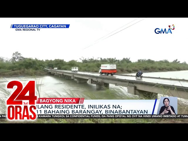 ⁣Mga binaha noong Bagyong Marce, sinalanta na naman ng bagong bagyo | 24 Oras