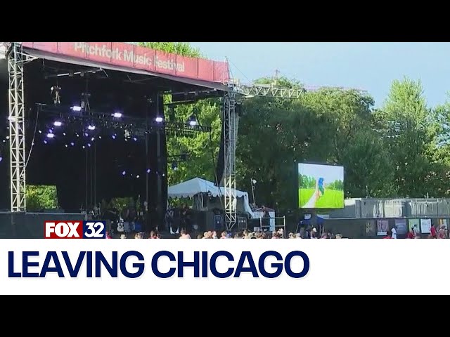 ⁣Pitchfork Music Fest leaving Chicago