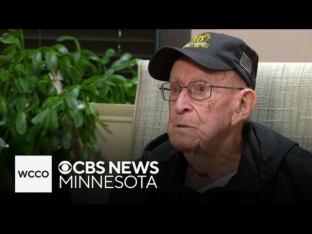 ⁣Wisconsin man the oldest WWII veteran to return to Normandy on D-Day's 60th anniversary