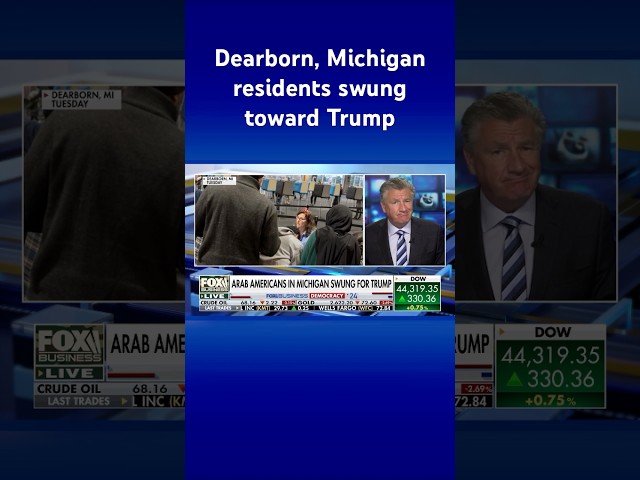 ⁣Dearborn leaders say this made Arab Americans more comfortable backing Trump #shorts