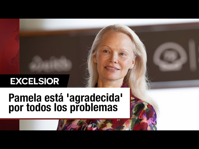 ⁣Pamela Anderson está 'agradecida' por todos los problemas que ha experimentado en su vida