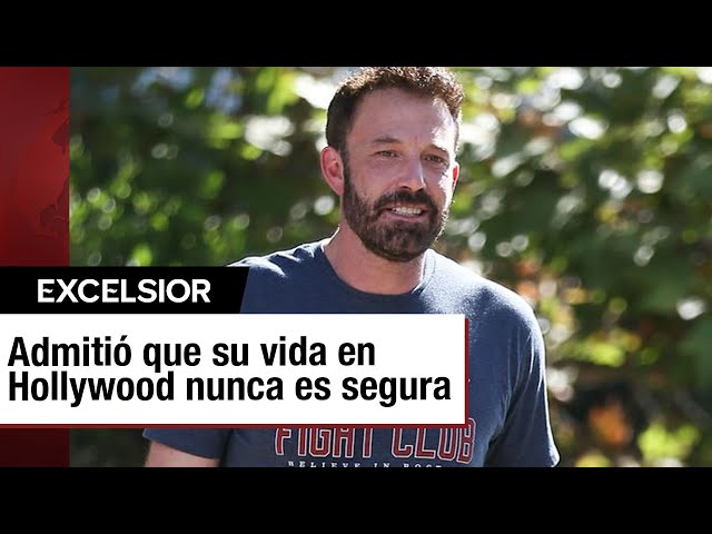 ⁣Ben Affleck teme estar 'a un comentario errante de ser cancelado'