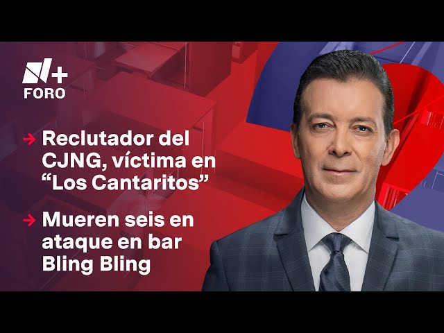 ⁣Reclutador del CJNG, víctima en bar Cantaritos / Hora 21 con José Luis Arévalo - 11 noviembre 2024