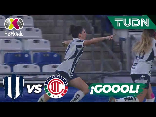 ⁣¡Gol de Rayadas! Lu García cierra la pinza | Monterrey 1-0 Toluca | Liga Mx Femenil AP2024-4tos|TUDN