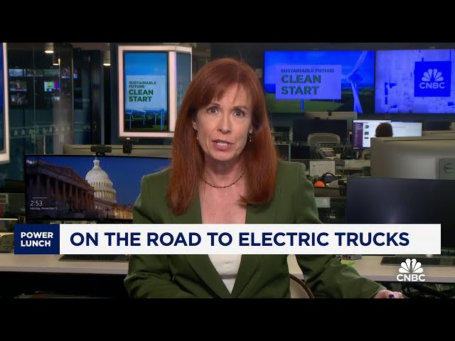 ⁣Startup works to electrify big rigs