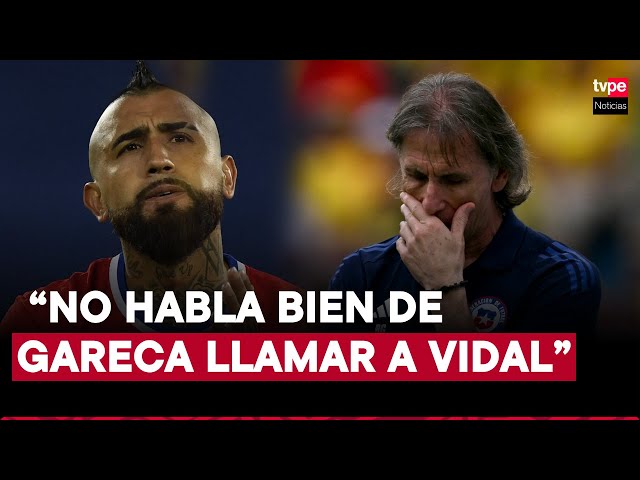 ⁣Perú vs. Chile: Ricardo Gareca causó sorpresa al convocar a Arturo Vidal