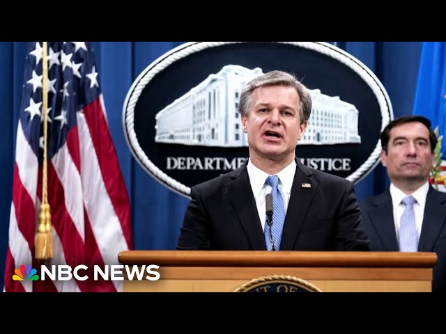 ⁣Trump considers replacing FBI director Christopher Wray